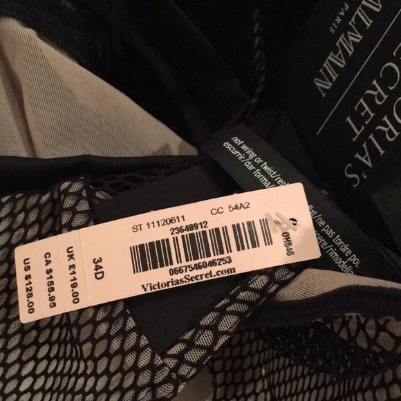 Balmain x VICTORIA'S SECRET Strappy High-neck Bra - Picture 5 of 5